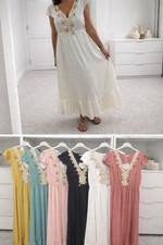 36 38 38/40 Ibiza Kleid