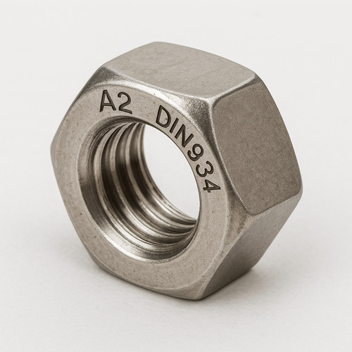 Din 934 sechskantmutter - din,