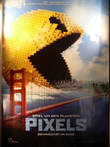 Pixels teaser filmposter - -,