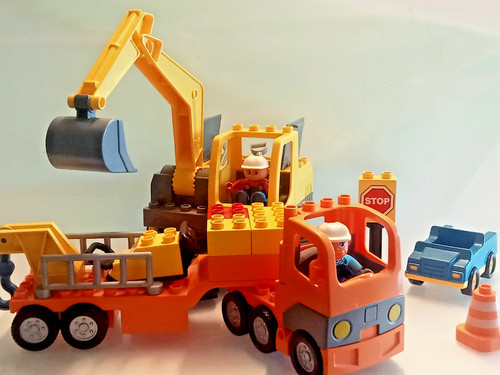 Lego duplo raubenbagger - lego, und
