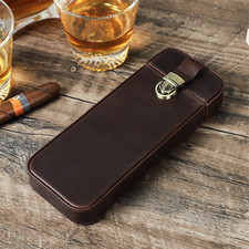 Vintage Leder Zigarrenetui 3