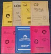 Bedienungshandbuch / Anleitung adp Gauselmann Merkur Nova Mega   !!! AUSWAHL !!!