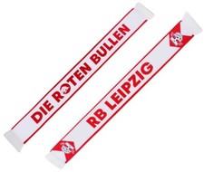 RB Leipzig Strickschal | weiß
