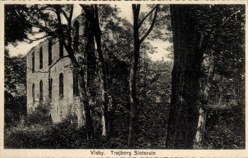 Visby dänemark trøjborg - ak, dänemark,