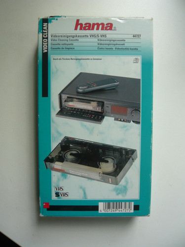 Hama vhs reinigungskassette - hama,