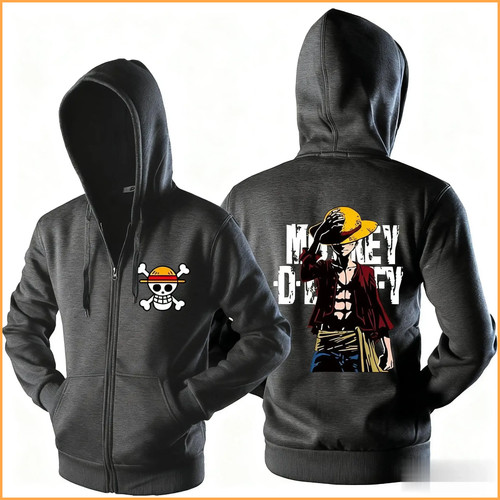 One piece luffy zipper - one,