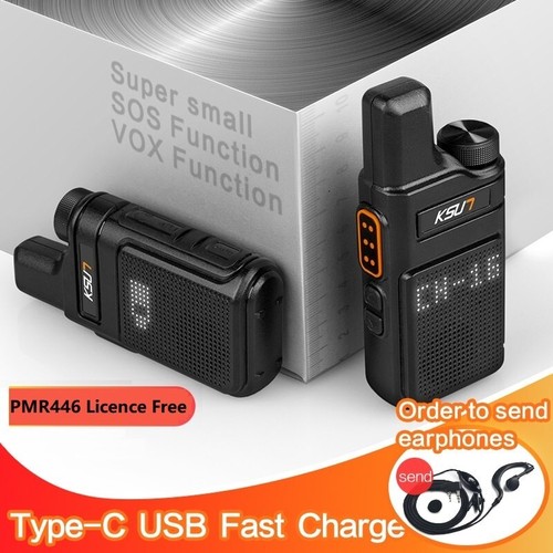Ksut pmr446 walkie talkie - walkie,