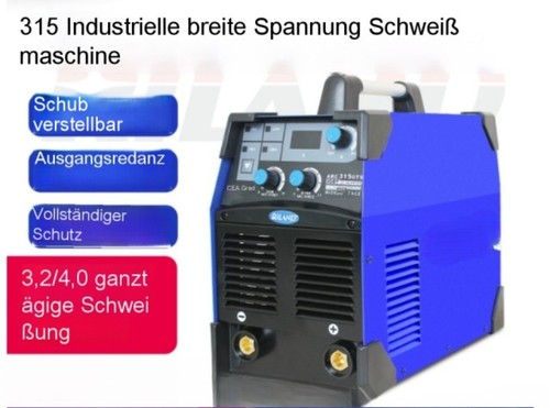 Schweißgerät mit breitem - mit,