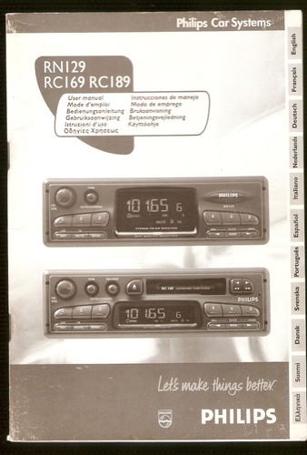 Betriebsanleitung auto radio - betriebsanleitung,