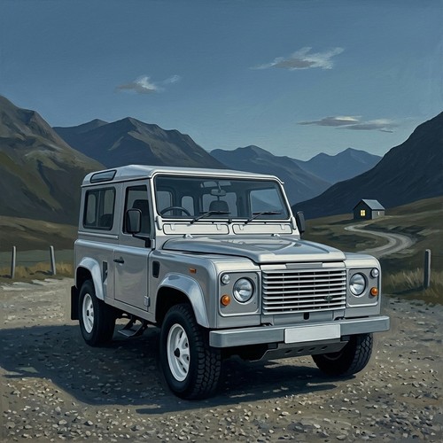 Land rover defender oldtimer - land,