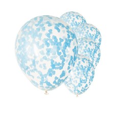 Blaue Herzen Babyparty