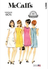 Schnittmuster Shiftkleid 60er