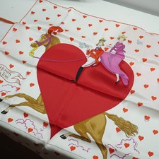 HERMES Silk Scarf Teatime