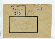 DDR Dienst ZKD Brief Penig