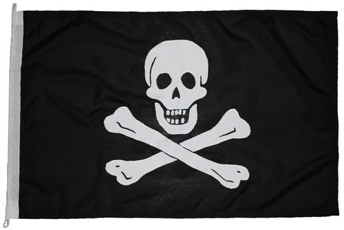 Piratenflagge mod genehmigt - mod,
