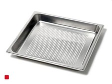 Bauknecht PFT 001 Garbehälter gelocht Edelstahl Zubehör Dampfgarer Garschale