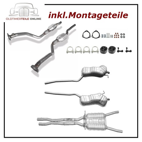 Auspuffanlage mit katalysator - auspuffanlage,
