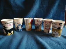 Selten 6er set melitta - melitta, becher