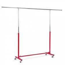 Kleiderständer rot 123-203cm