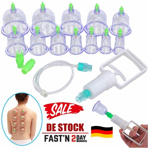 Profi schröpfen set mit 12tlg - schröpfen,