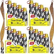 PIC Fliegenfänger 16x - Fliegenfalle Innenbereich, Fruchtfliegen und Obstfliegen
