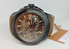 HERRENUHR TRUSSARDI CHRONOGRAPH SWISS MADE T01 SAPHIRGLAS LEDERBAND