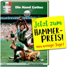Fussball WM 1986: Deutschland wird Vizeweltmeister, Superstar Diego Maradonna