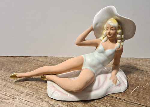 Vintage porzellan figur - porzellan,
