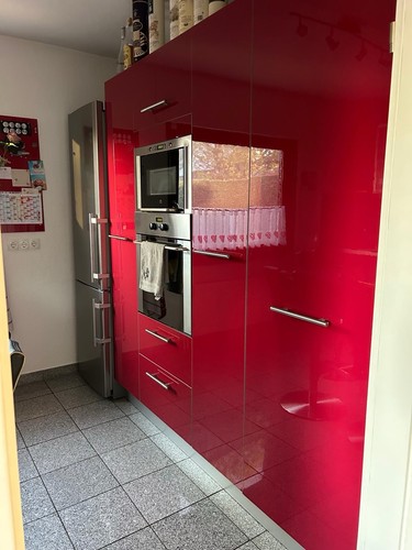 Einbauküche mit hochwertigen - mit,