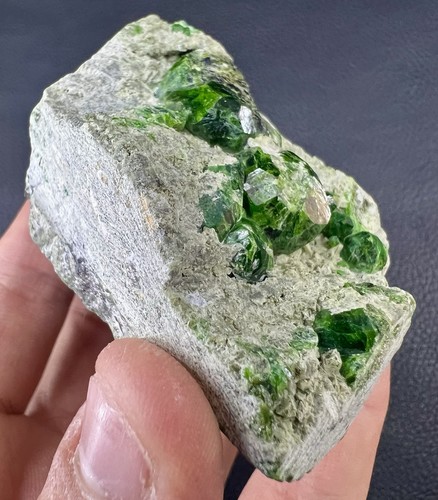 Granat demantoid aus kirman - demantoid,