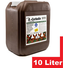 10 L Holzlasur B-Carbolin Holz Anstrich Verwitterung Farbe Braun Jägerzaun Liter