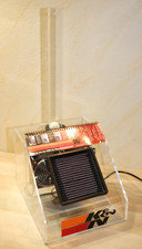 Auto K&N Sport Luftfilter Verkauf Austeller, Werbedisplay Plexiglas