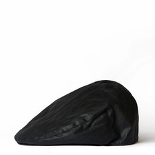 Barbour Wax Flat Cap Navy