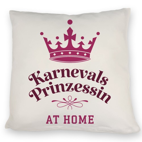 Karnevalsprinzessin kissen mit - kissen,
