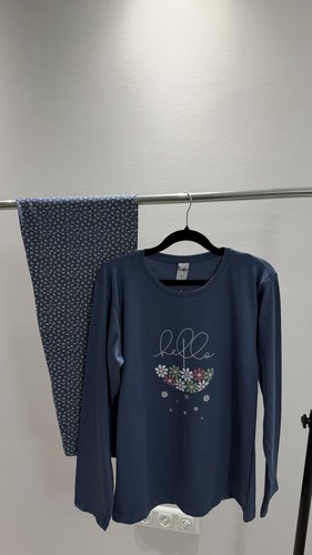 Baumwoll pyjama damen größe - baumwoll,