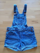 Jeans Latzhose Gr. 140 H&M für Mädchen