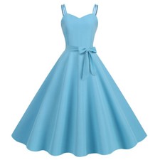 Damen Vintage Swing Kleid