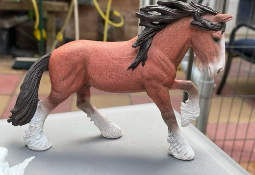 Eiche handbemalt schleich - handbemalt,