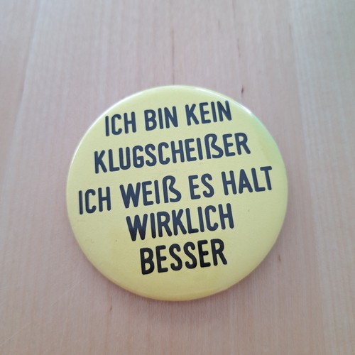 Spruch button fasnacht - button,