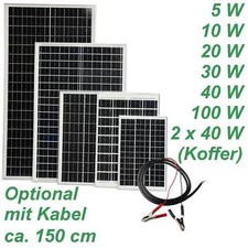 12v solarmodul 10w - solarmodul, 30w