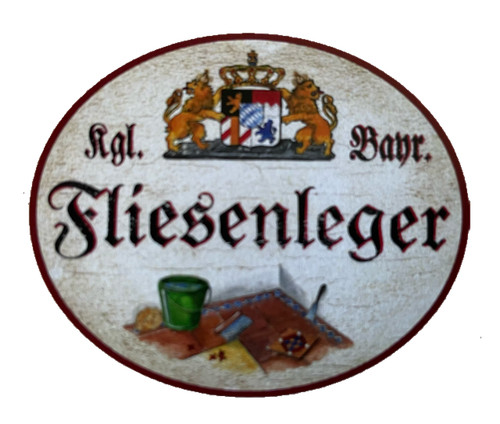 Nostalgie holzschild bayern - holzschild,