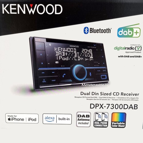 Kenwood dpx 7300dab - +, antenne