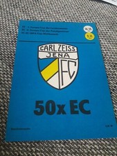 Programmheft FC Carl Zeiss Jena 50xEC