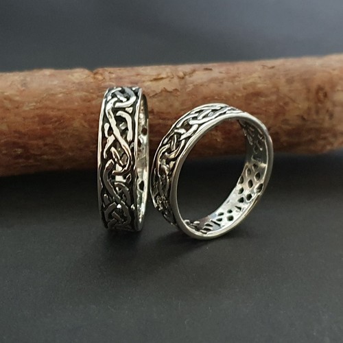 Keltischer knoten ring silber - ring,