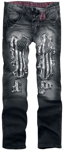 Rock rebel emp - rock, herren