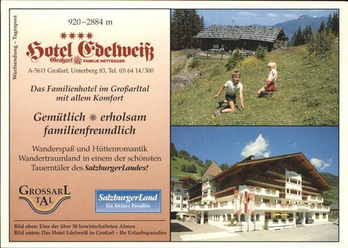 Grossarl hotel edelweiss - hotel,