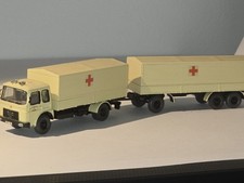 WIKING MAN DRK Deutsche Rotes Kreuz, Rettung, LKW, Unikat selten,  H0 1:87