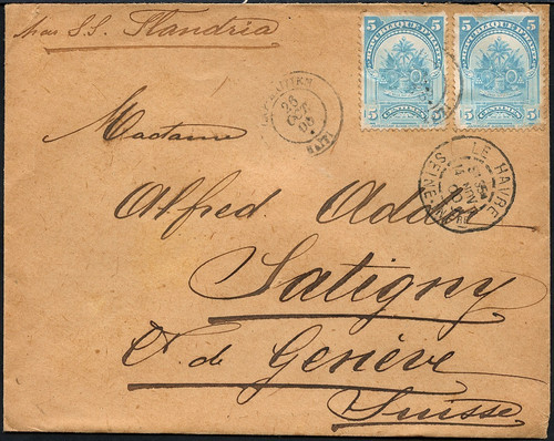 Haiti 1900 schiffspost - schiffspost, ss