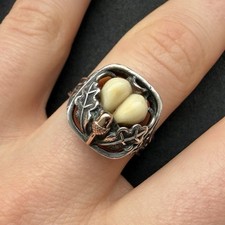 Tracht Ring 835 Silber Grandl