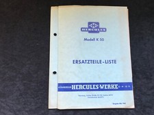 Ersatzteilliste Hercules